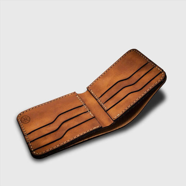 Bifold Cow Leather Wallet