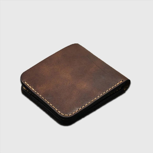 Bifold Cow Leather Wallet