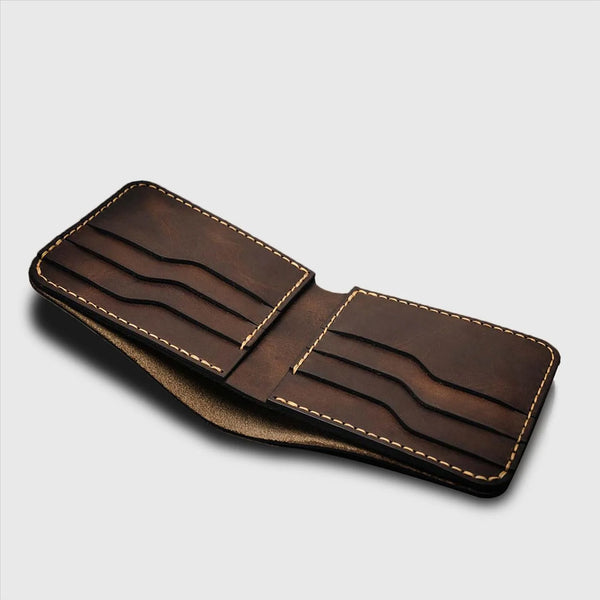 Bifold Cow Leather Wallet