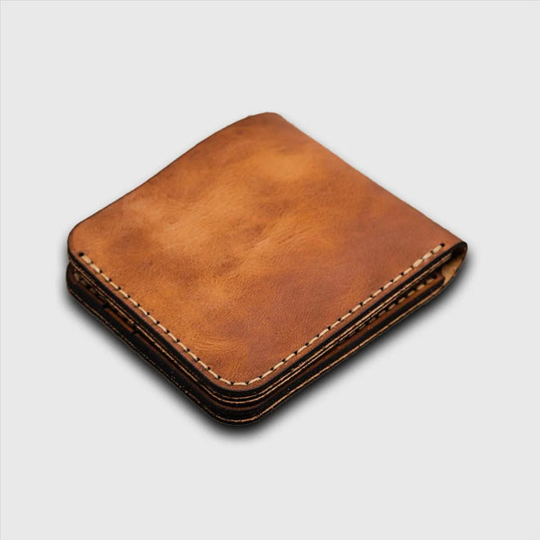 Bifold Cow Leather Wallet